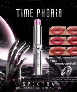 Time phoria spectra ultra stay-shine transfer proof lip vinyl TPR สเปคตร้า อัลตร้า พรูฟ ลิป ไวนิล