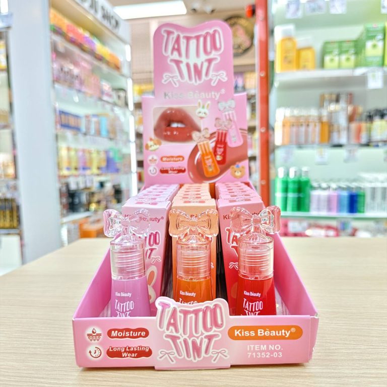 NO.71352-03 Kiss beauty tattoo tint คิสบิวตี้ แทททู ลิปทิ้นท์ 2mlx24pcs - NO.71352-03 Kiss beauty tattoo tint คิสบิวตี้ แทททู ลิปทิ้นท์ 2mlx24pc