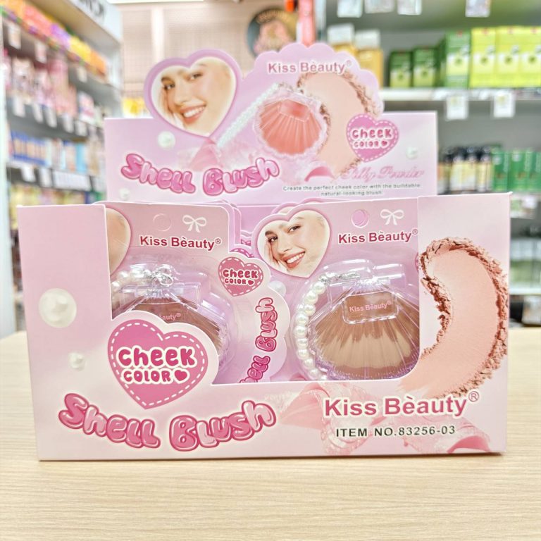 NO.83256-03 kiss beauty shell blush cheek color คิสบิวตี้ ปัดแก้ม 6gx12pcs - NO.83256-03 kiss beauty shell blush cheek color คิสบิวตี้ ปัดแก้ม 6gx12pc