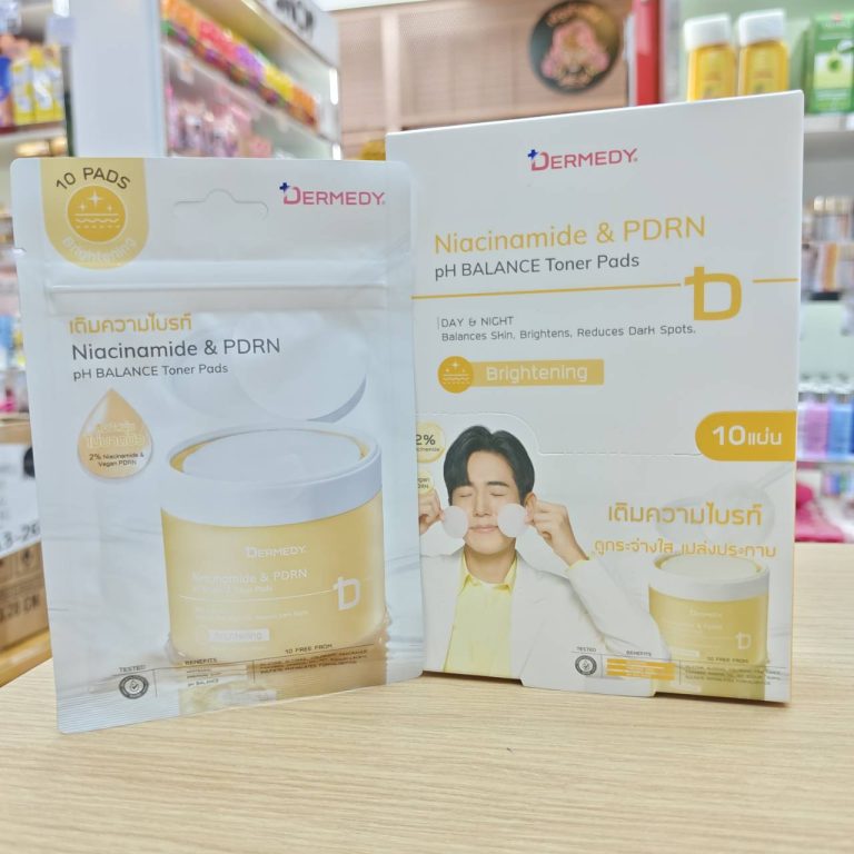 Dermedy PH balance toner pads เดอร์มีดี พีเอช โทนเนอร์ แพดส์ 25g/x6pcs - 03. niacinamide&pdrn