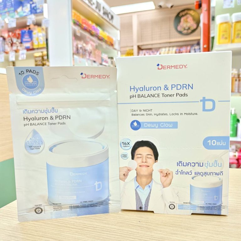 Dermedy PH balance toner pads เดอร์มีดี พีเอช โทนเนอร์ แพดส์ 25g/x6pcs - 02. hyaluron&pdrn