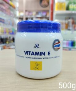 AR vitamin e moisturising cream เอ อาร์ วิตามิน อี มอยส์เจอร์ไรซิ่งครีมกระปุกฝาน้ำเงิน 500g