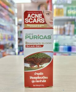 Puricas dragon's blood scar gel เพียวริก้า ดราก้อน บลัด สการ์เจล 3g