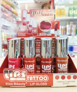 NO.71588-03B Kiss beauty lips tattoo peel-off คิสบิวตี้ แททูลิปลอก 6ml/x24pcs