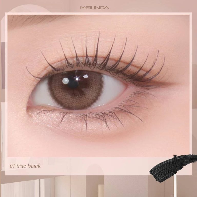 Meilinda slim curling mascara - No.1 True Black