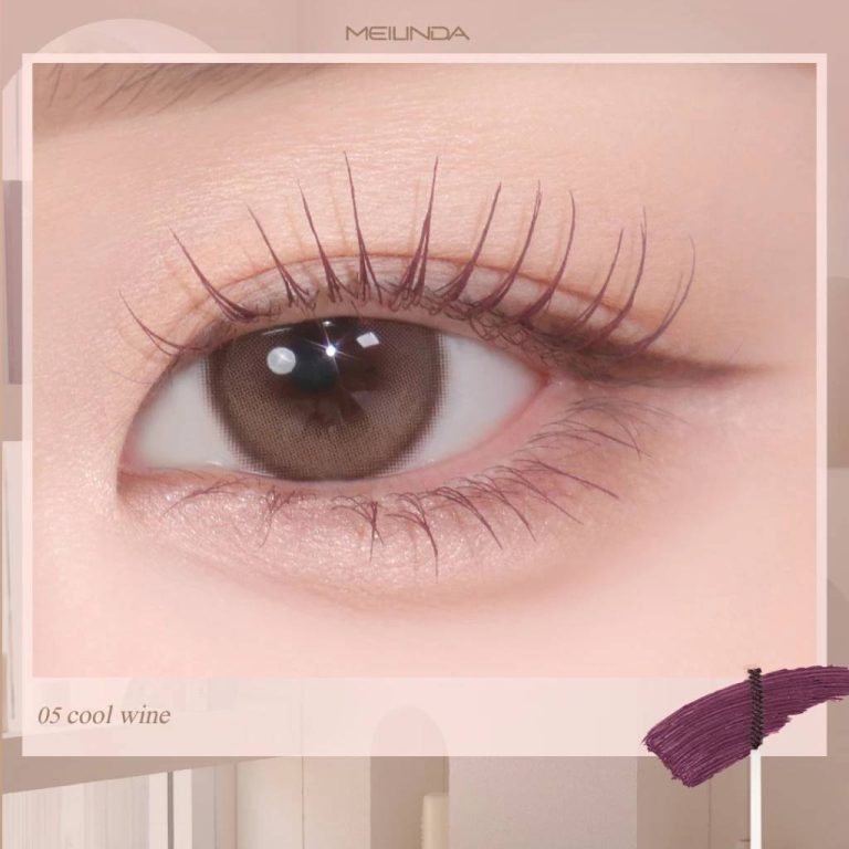 Meilinda slim curling mascara - No.5 Cool Wine