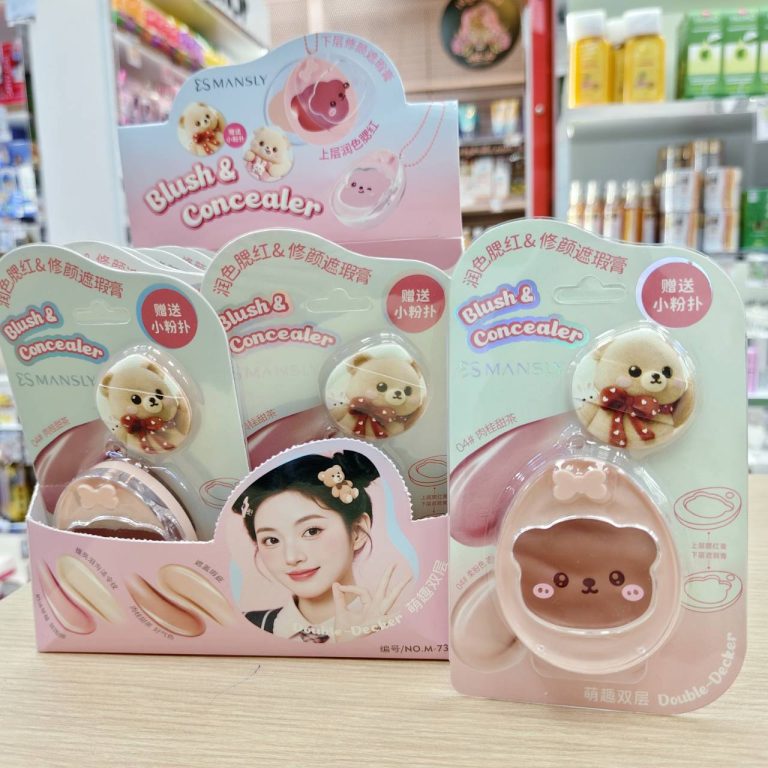 NO.M-734 Mansly blush&concealer แมนส์ลี่ บรัช แอนด์คอนซีลเลอร์ 2g+3.2g/x12pcs - เบอร์ 04