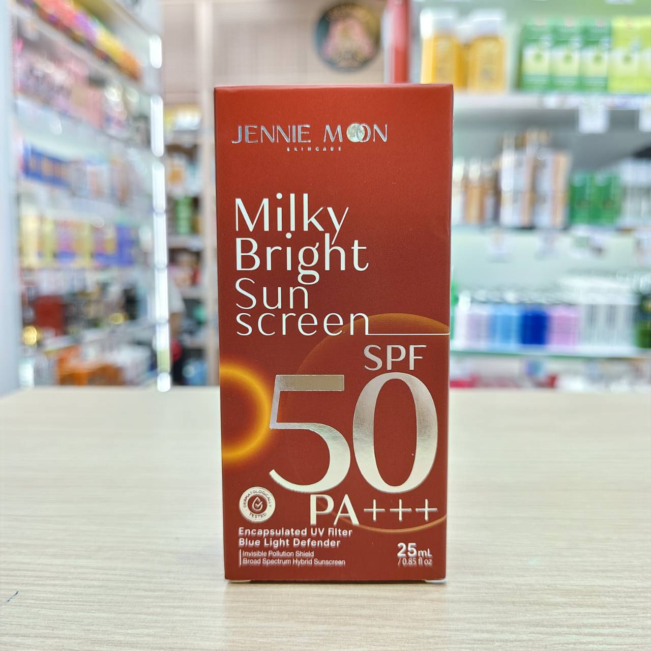 Jennie Moon Milky Bright Sunscreen เจนนี่ มูน มิลค์กี้ ไบร์ท ซันสกรีน spf50 PA+++ 25ml - Image 2
