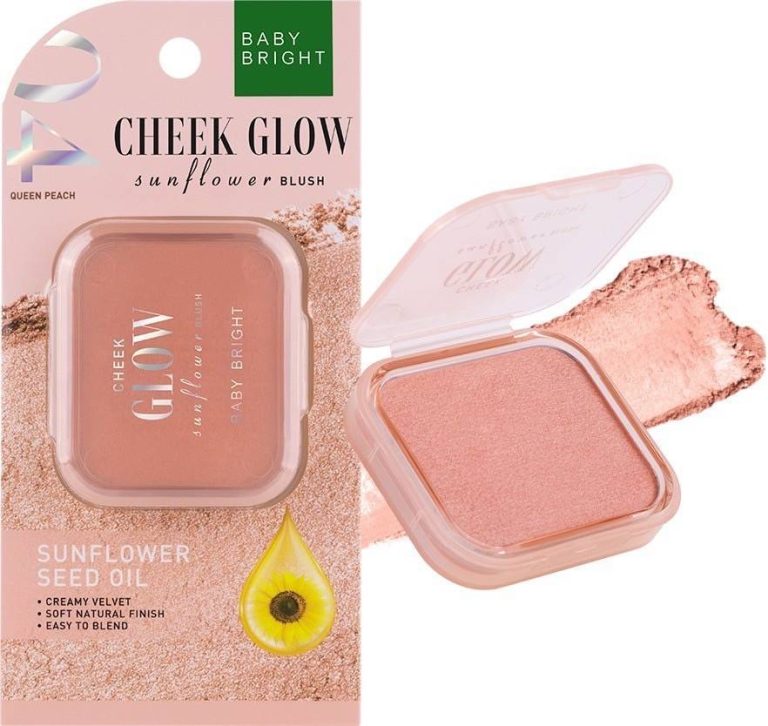 BABY BRIGHT CHEEK GLOW SUNFLOWER BLUSH - QUEEN PEACH