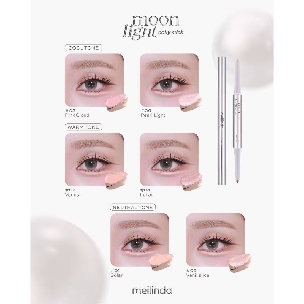 MC 3139 Meilinda Moon light dolly stick เมลินดา มูนไลท์ ดอลลี่ สติ๊ก 0.50g - Image 6