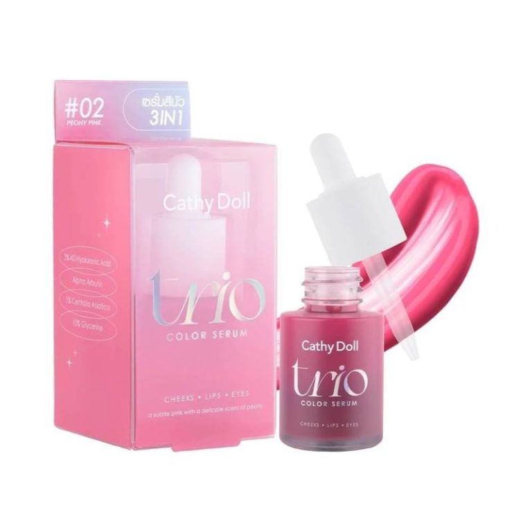 Cathy doll trio color serum - NO.2 Peony Pink