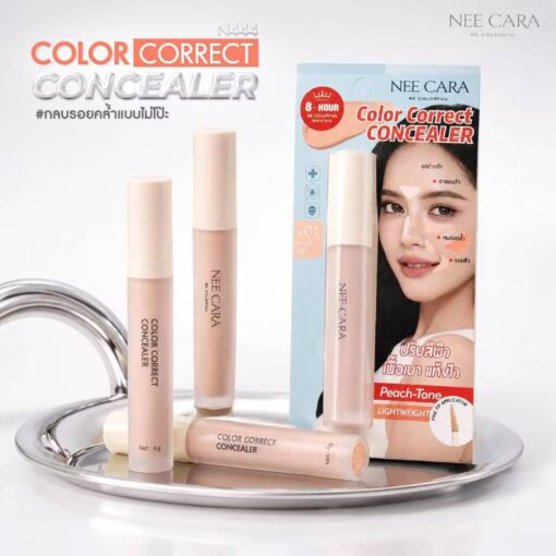 N444 Nee cara color correct concealer นีคาร่า คอเรด คอนซีลเลอร์ 4g