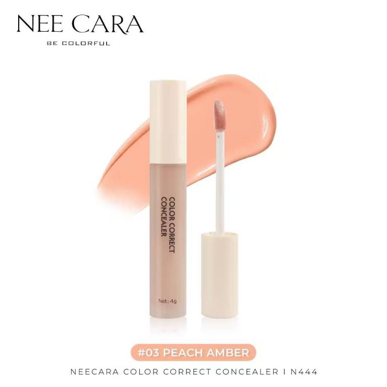 N444 Nee cara color correct concealer นีคาร่า คอเรด คอนซีลเลอร์ 4g - 03. peach amber