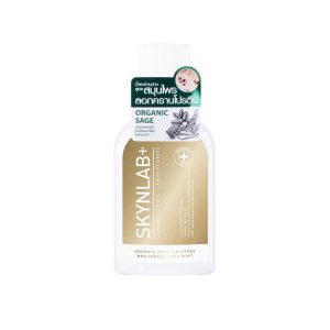 SKYNLAB+ ORGANIC PREMIUM HERBS MOUTHWASH YUZU MINT 100 ML.
