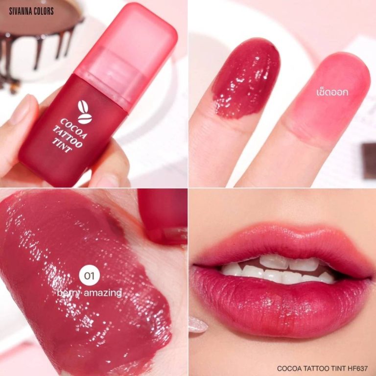 Sivanna colors cocoa tattoo tint - No.1 Berry amazing