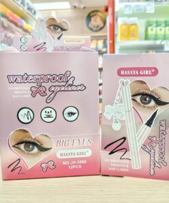 JH-3868 Hasaya girl waterproof eyeliner ฮาซาย่า เกิร์ล อายไลเนอร์ 1ml/x 12pcs