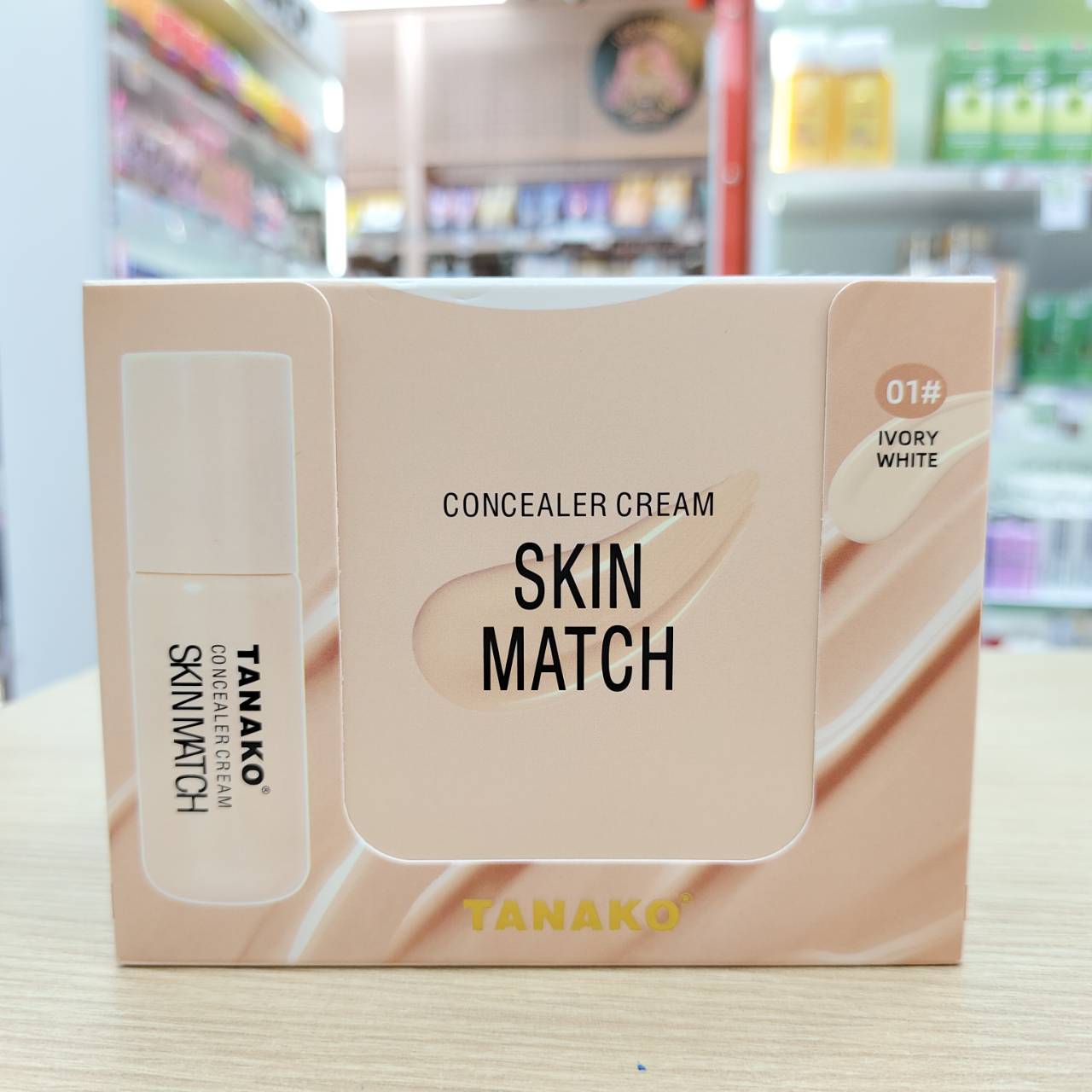 HT-106 Tanako concealer cream skin match ทานาโกะ สกิน แมทท์ คอนซีลเลอร์ ครีม 40g - Image 2