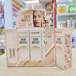HT-106 Tanako concealer cream skin match ทานาโกะ สกิน แมทท์ คอนซีลเลอร์ ครีม 40g