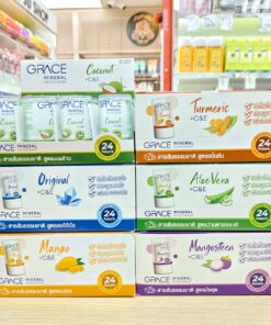 GRACE mineral deodorant +c&e เกรซ สารส้มธรรมชาติ มีให้เลือก 6สูตร 70g