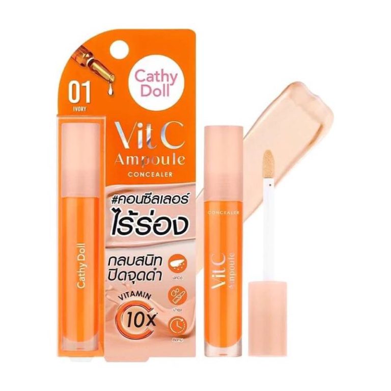 Cathy doll vit c ampoule concealer - NO.1 lvory