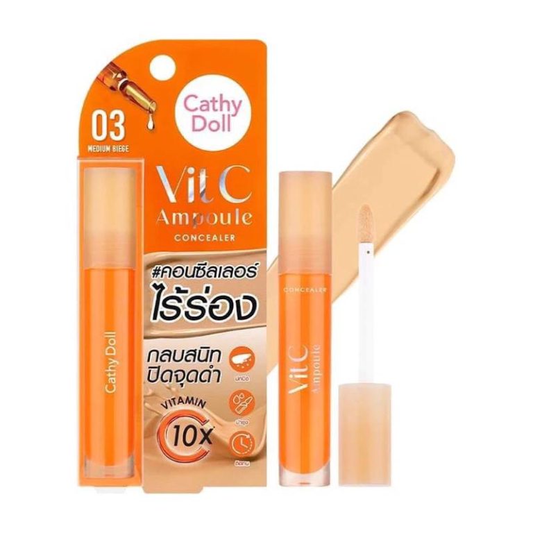 Cathy doll vit c ampoule concealer - NO.3 medium beige