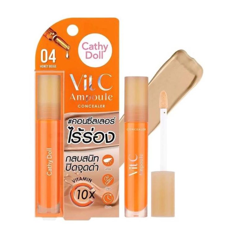 Cathy doll vit c ampoule concealer - NO.4 honey beige