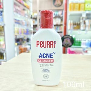 Peurri acne cleanser for sensitive skin เพียวรี แอคเน่ คลีนเซอร์ 100ml