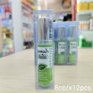 Green herb กรีนเฮิร์บ พิมเสนน้ำแบบลูกกลิ้งใหญ่ 8cc x12pcs