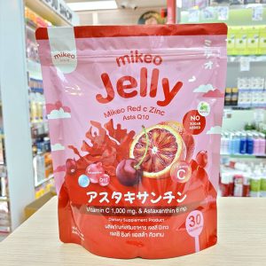 Mikeo jelly red c zinc asta Q10 มิเกว เจลลี่ เรดซี ซิงค์ 450gx30sachets