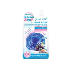 Jula's herb blus rose brightening underarm cream จุฬาเฮิร์บ บลู โรส ไบร์ทเทนนิ่ง อันเดอร์อาร์ม ครีม รักแร้ 10gx6pcs