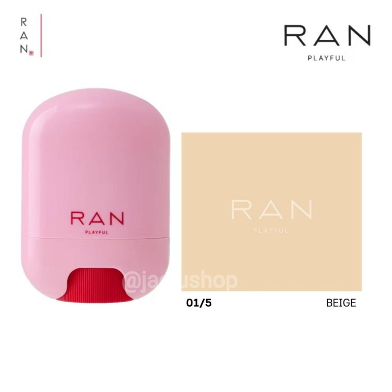 Ran playful cushion stick spf 30 pa++ รัน คุชชั่นสติก 15g - 01/5. beige