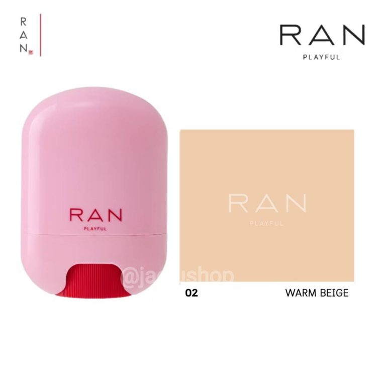 Ran playful cushion stick spf 30 pa++ รัน คุชชั่นสติก 15g - 02. warm beige
