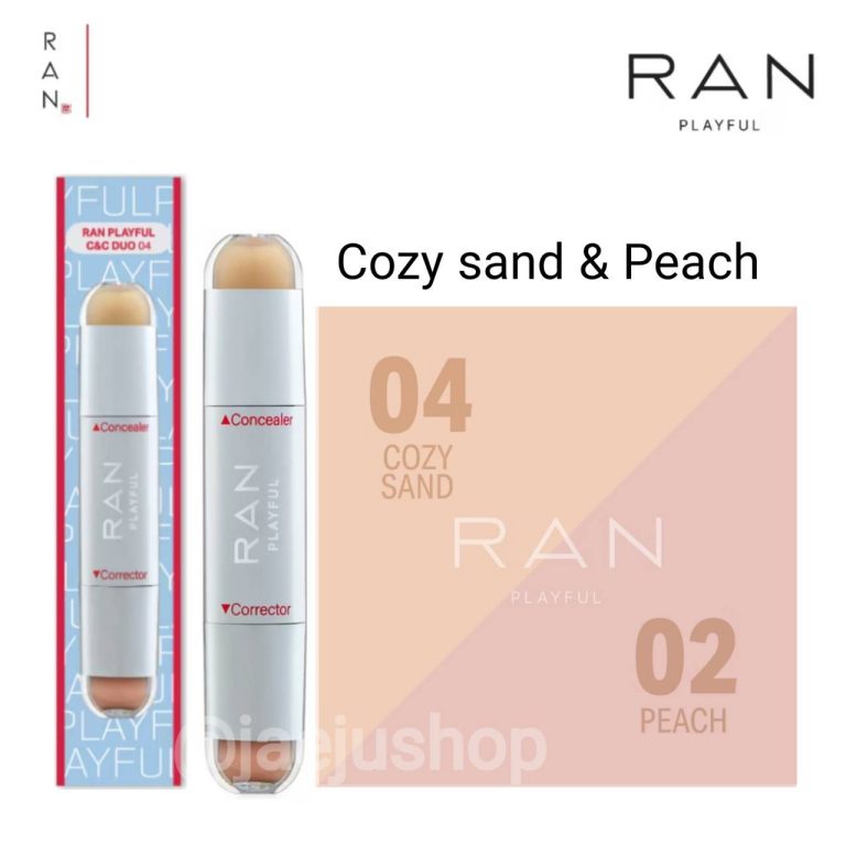 Ran playful c&c duo รัน เพลย์ฟูล ซีแอนด์ซี ดูโอ้ 2.6g - 04. cozy sand & peach