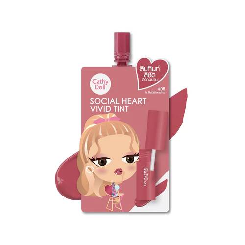 Cathy doll social heart vivid tint - NO.8 in relationship