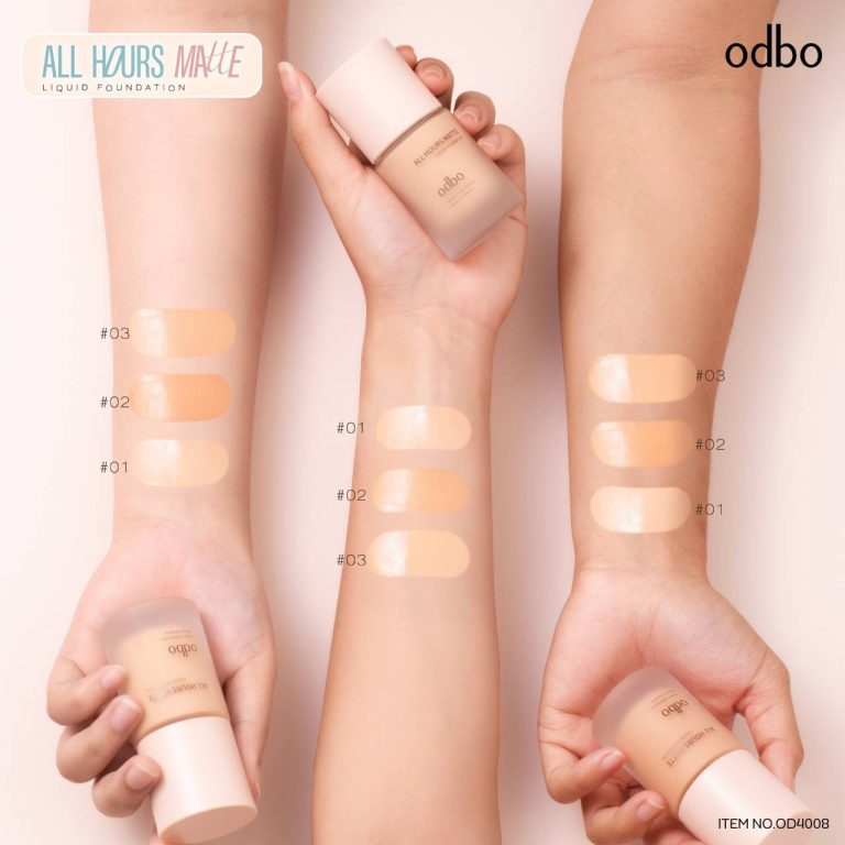 odbo all hours matte liquid foundation - NO.1