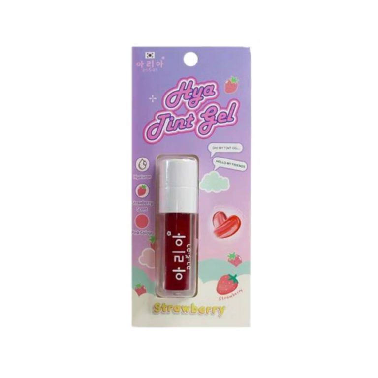Aria hya tint gel อา รี อา ไฮยา ติ้นท์ เจล สีส้มพีช 4ml. - 02.Strawberry