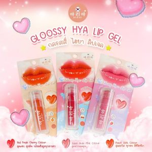 Aria glossy hya lip gel scent อา รี อา กลอสซี่ ไฮยา ลิปเจล 4ml.