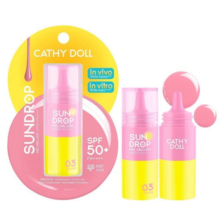 Cathy doll sundrop melablush spf50+pa++++ เคที่ดอลล์ ซันครอปเมลาบรัช 6g. - 03.Smoothie