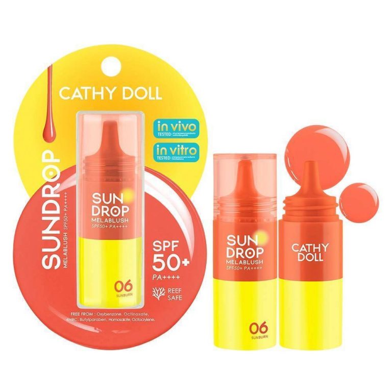 Cathy doll sundrop melablush spf50+pa++++ เคที่ดอลล์ ซันครอปเมลาบรัช 6g. - 06.Sunburn