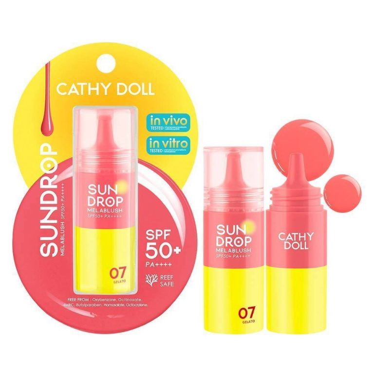Cathy doll sundrop melablush spf50+pa++++ เคที่ดอลล์ ซันครอปเมลาบรัช 6g. - 07.Gelato