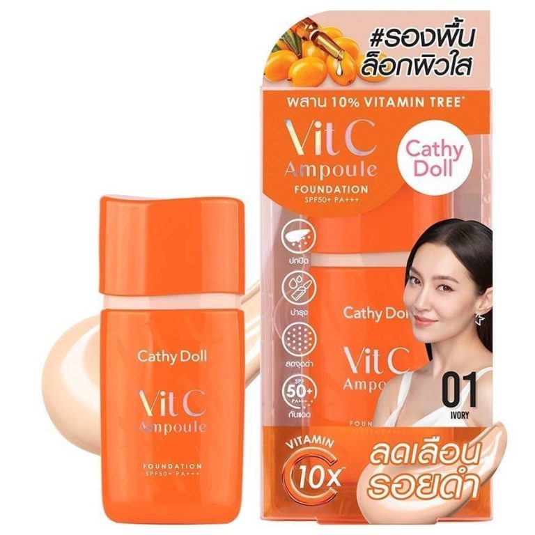 Cathy doll vit c ampoule founation - NO.1Ivory
