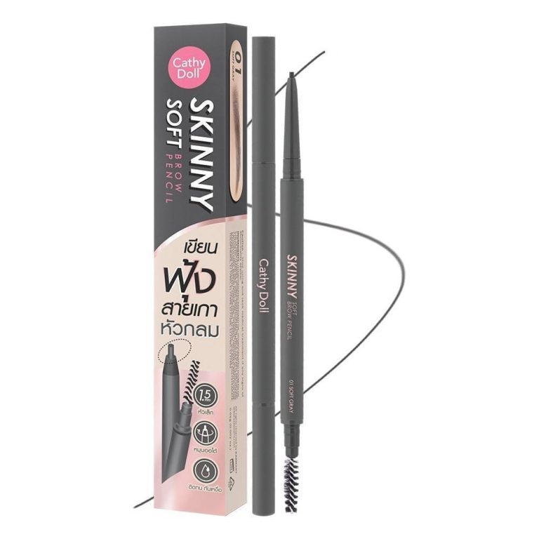 Cathy doll skinny soft brow pencil - NO.1Soft Gray