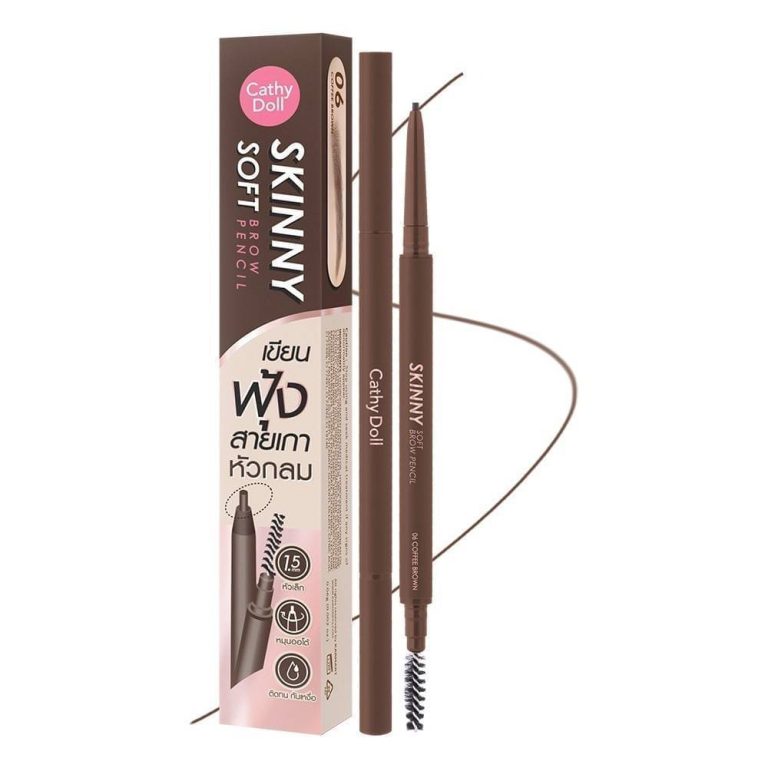 Cathy doll skinny soft brow pencil - NO.5Mahogany
