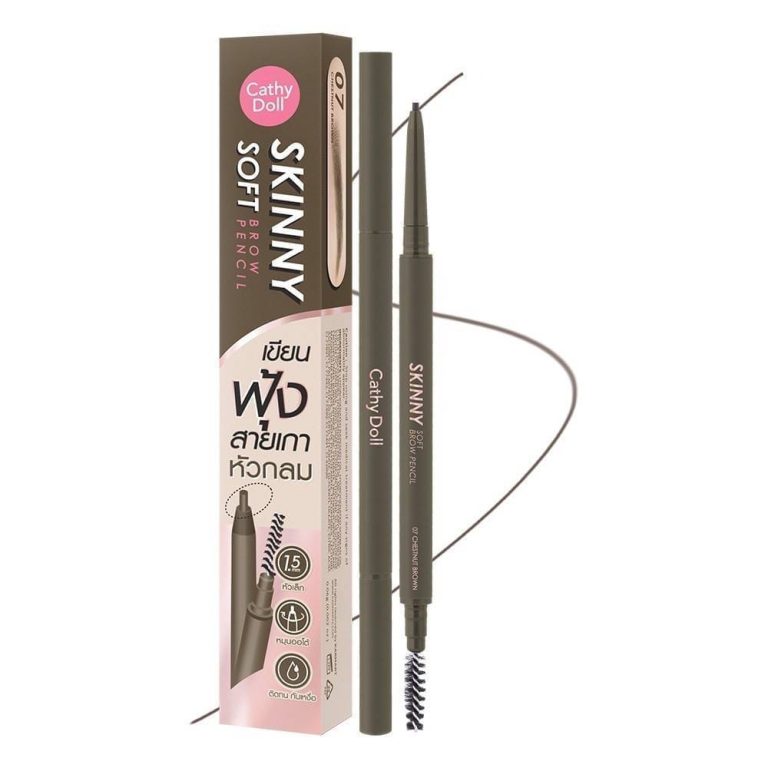 Cathy doll skinny soft brow pencil - NO.4Cherry Brown