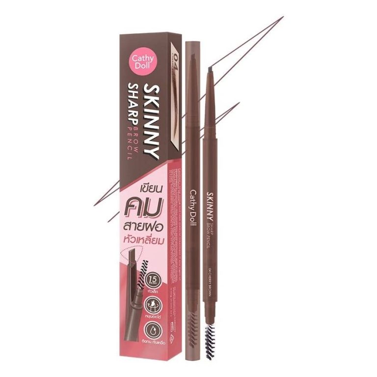 Cathy doll skinny sharp brow pencil - NO.3light chocolate
