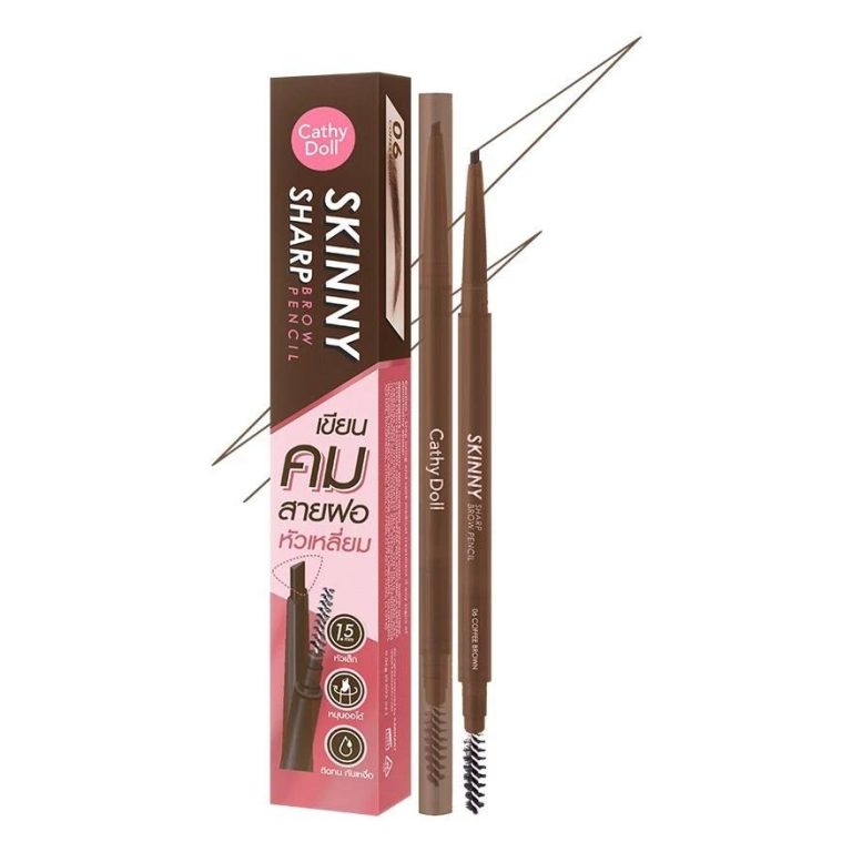 Cathy doll skinny sharp brow pencil - NO.5mahogany