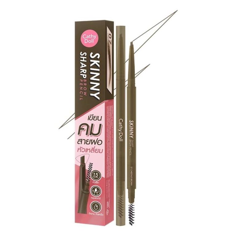 Cathy doll skinny sharp brow pencil - NO.6coffee brown