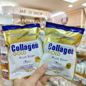 Perfect  skin lady wokali natural collagen gold plus soap 80g.