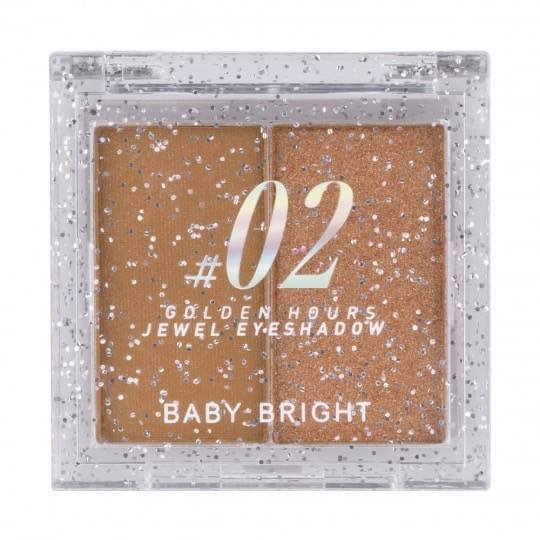 Baby bright jewel eyeshadow - NO.2golden hours