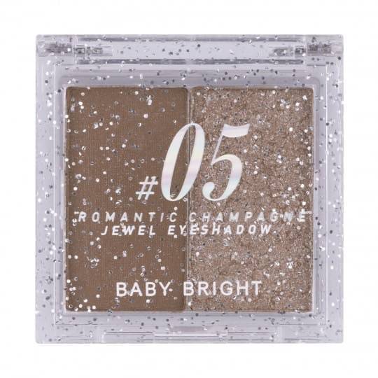 Baby bright jewel eyeshadow - NO.5romantic champagne